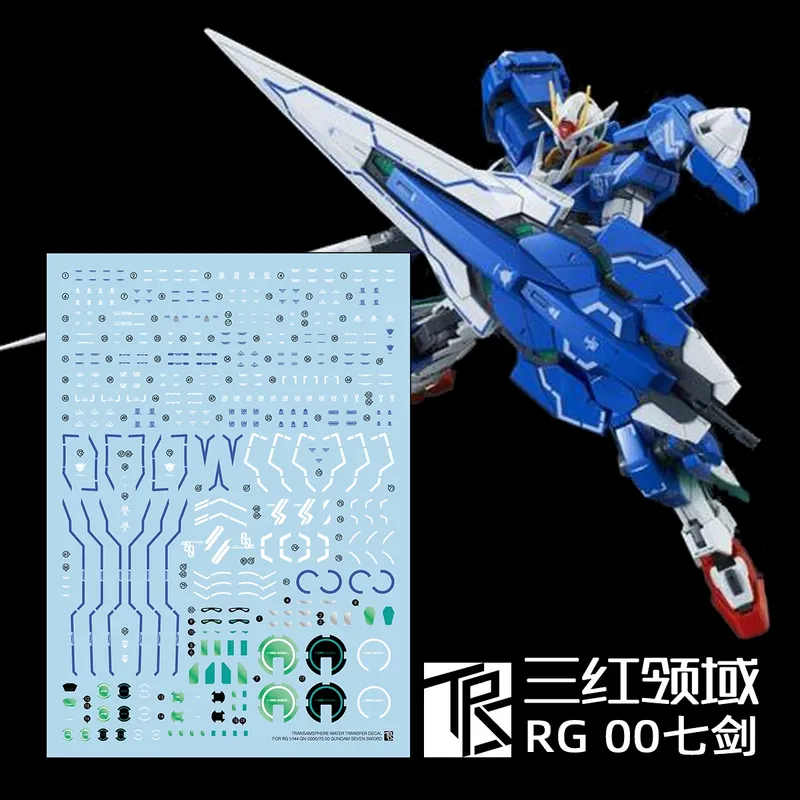 Model Kit Water Decal - Sanhong Field RG 1/144 00 Seven