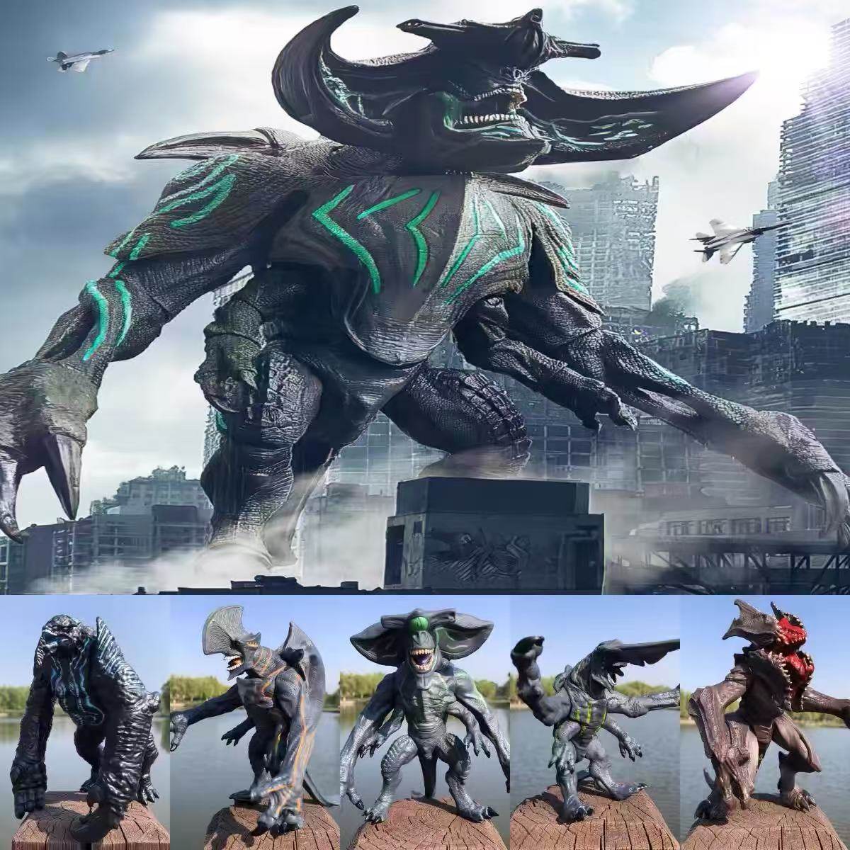 Model Kit Pacific Rim - 2025 Neue Monster Scunner Leathback Mega