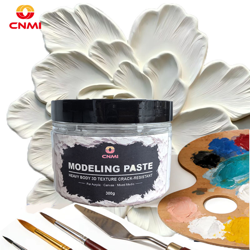 Plastic Model Paint - 300g 3D-Modellierpaste, weißes Acrylmedium, ideal zum