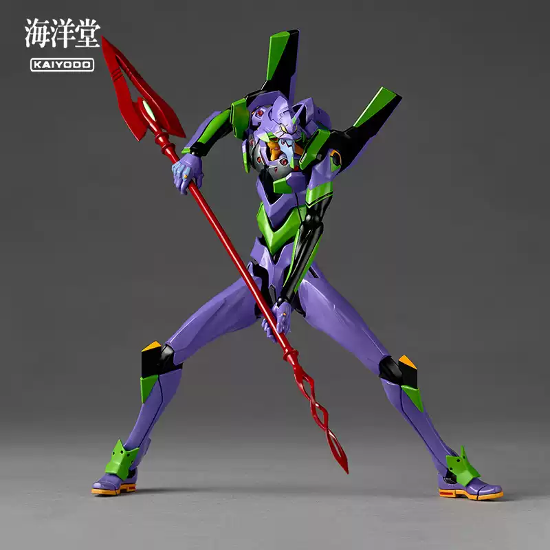 Model Kit Eva 01 - Auf Lager Original Kaiyodo Revoltech Amazing