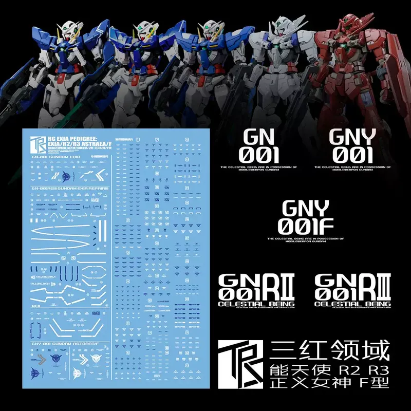 Model Kit Water Decal - Sanhong Field 1/144 RG Angel R2