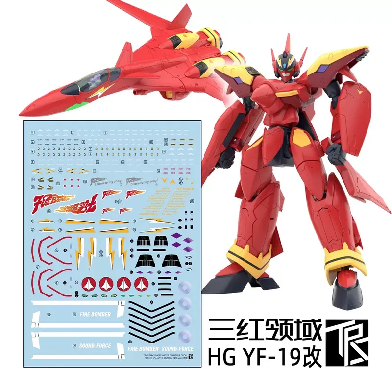 Model Kit Water Decal - Sanhong Domain HG 1/100 VF-19 Modifizierte