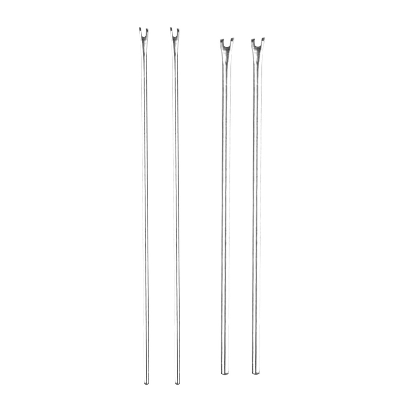 Model Kit Tools - Kinder-Puppenhaar-Verwurzelungswerkzeug aus Edelstahl, Filzwerkzeug, Lockenwickler-Set für