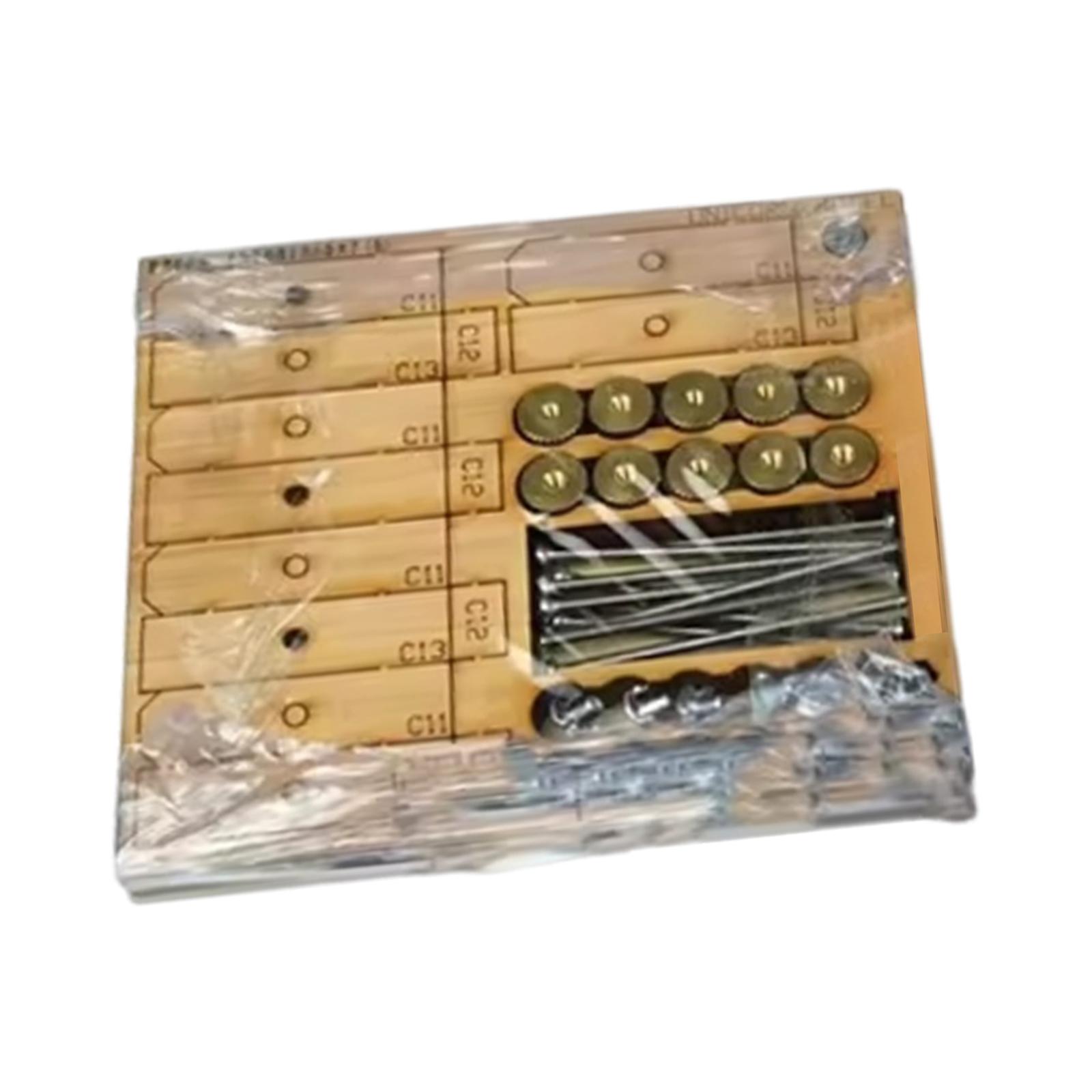 Model Kit Tools - Schiffsmodell-Rumpfplankungsklammern Praktische Holzschraubklammern Rumpfbefestigungsclips Langarm-Bastelwerkzeuge Selbstmontage-Set