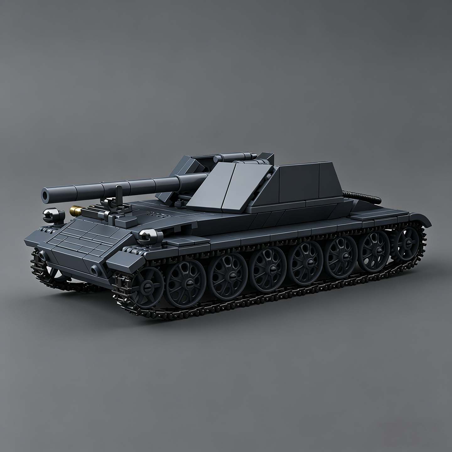 Model Kit Runner - Rheinmetall Waffenträger-Bausatz, Maßstab 1:35, Kettenpanzer-Spielzeug zum
