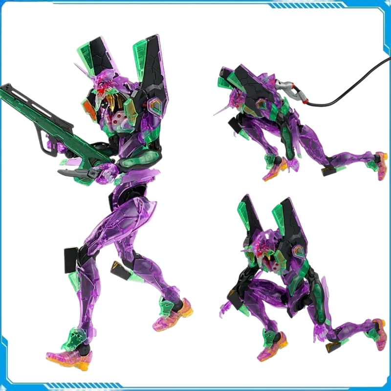 Model Kit Eva 01 - RG Evangelion Unit-01 Transparente Farbversion Plastikmodellbausatz