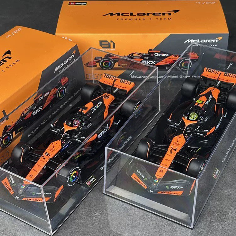 Model Kit F1 - Bburago 1:24 MCL38 Monaco F1 Team