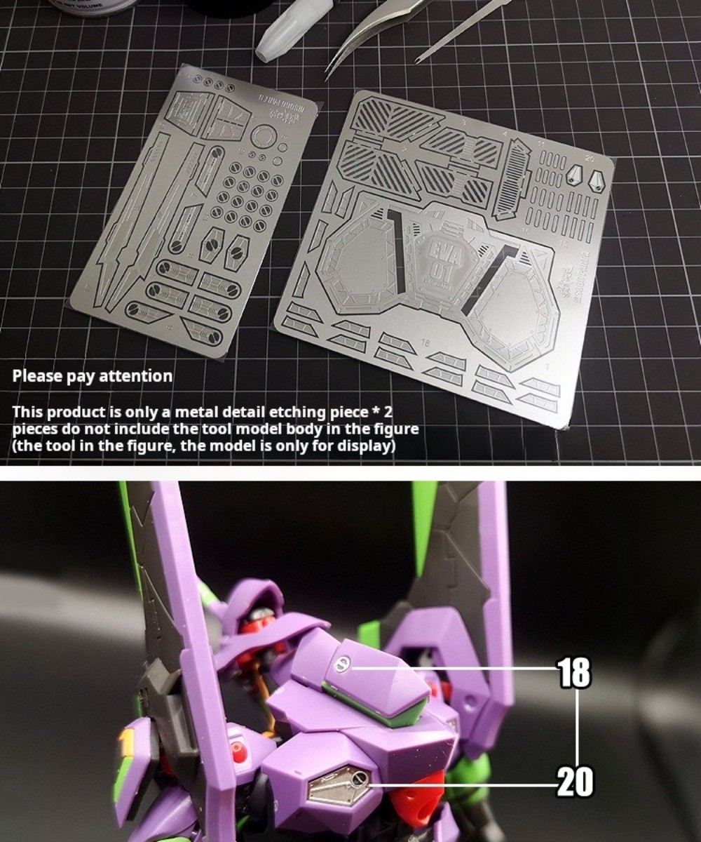 Model Kit Eva 01 - MS066 MSWZ Metallätzteile RG EVA Einheit