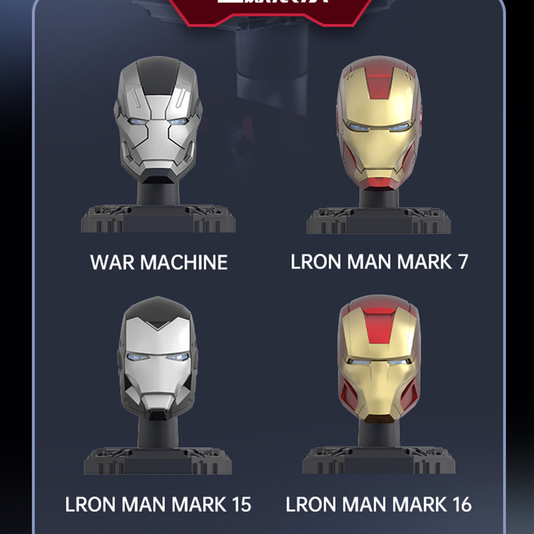 Original Iron Man Helmmaske 9  – Model Kit Spiderman Bewertung und Preis