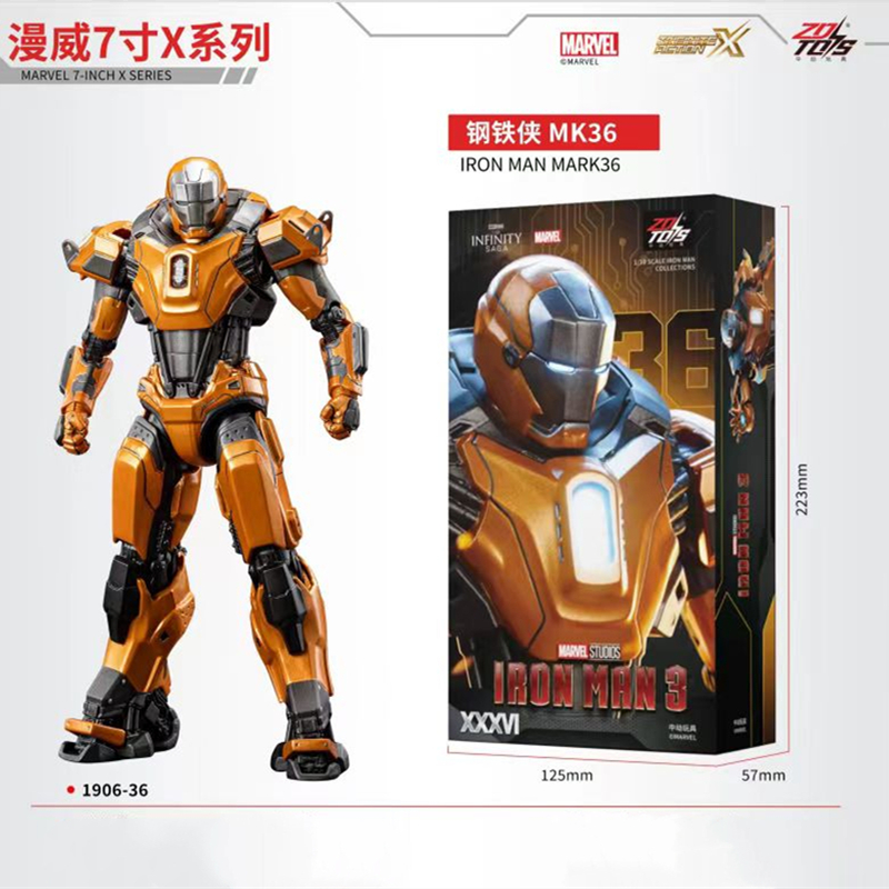 ZD Toys Iron Man Actionfigur M – Model Kit Spiderman Bewertung und Preis