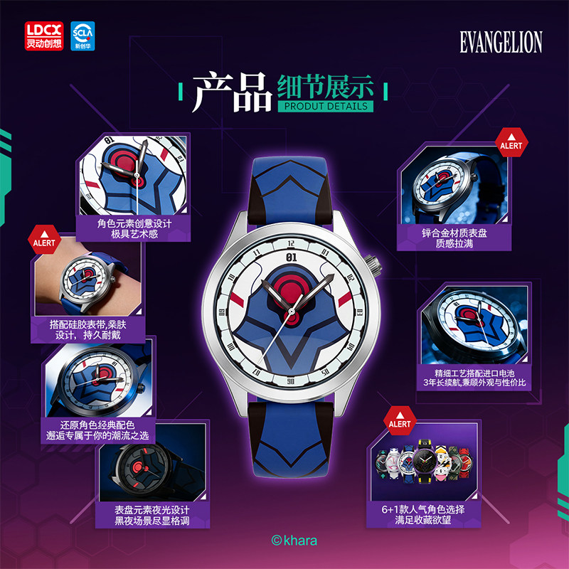 LDCX Evangelion WEART Watch An – Model Kit Eva 01 Bewertung und Preis