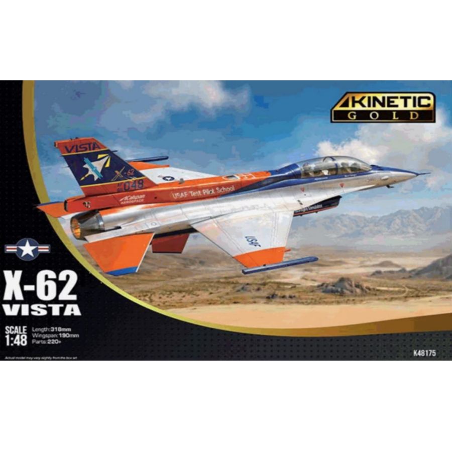 KINETIC K48175 X-62 Vista Figh – Model Kit Perfect Grade Bewertung und Preis