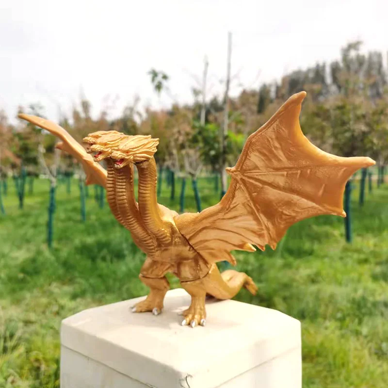 Großer dreiköpfiger Drache Kin – Model Kit Vs Figure Bewertung und Preis