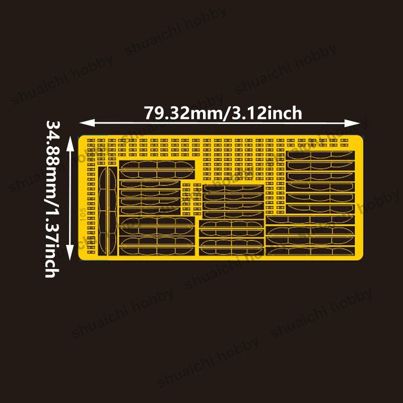 2 Sets photoätzter Mast- und R – Photo Etch Brass Bewertung und Preis